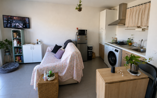 À VENDRE – PERPIGNAN SUD – T2 VENDU LOUÉ AVEC PARKING